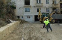 Ministry for Gozo workers repairing and clearing after storms
