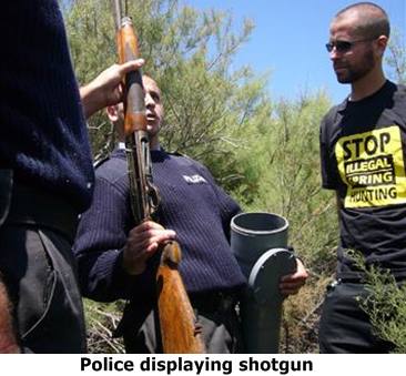 BirdLife volunteers find shotgun stashed illegally in Bird Sanctuary