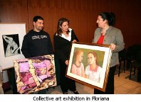 Fourteen Art Teachers set up a collective exhibition in Floriana