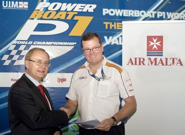 Air Malta - Official Carrier of the Powerboat P1 World Championships