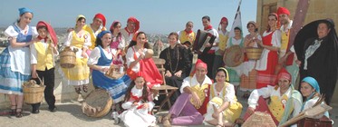 The Astra Folk Group in Carpineto Romano