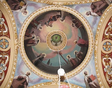 Extensive restoration works at Xaghra Basilica