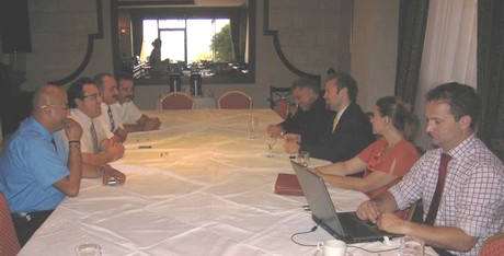 GFA discuss latest projects to upgrade facilities with the MLP Leader