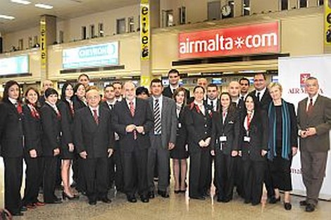 Air Malta staff on EU funded Leonardo Da Vinci mobility programme