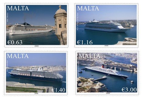 New ‘Cruise Liners’ stamp issue by MaltaPost