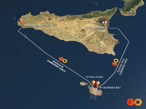 GO internet service fully restored via new cable to Sicily