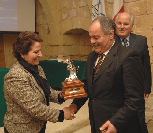 Tourism worker of the year – Gozo 2008 Award Tourism worker of the year – Gozo 2008 Award