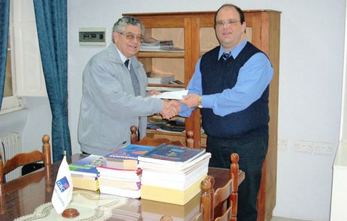 Publications donated to Gozo Business Chamber Publications donated to Gozo Business Chamber