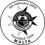 Manchester United supporters club postmark
