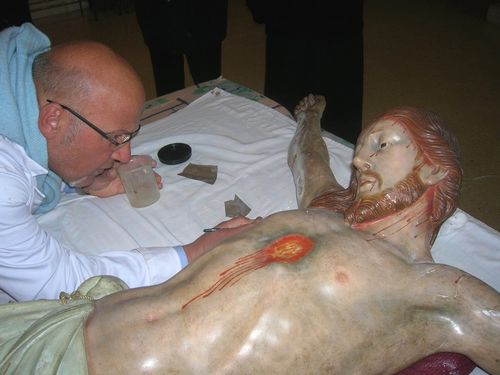 Restoration of Holy Crucifix at St George’s basilica