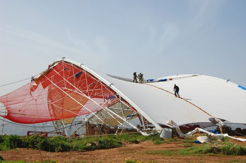 Mnajdra temples shelter suffers slight damage
