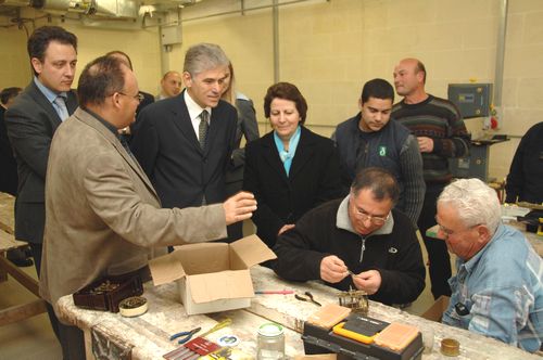 Panayotis Carvounis from EU Commission visit Gozo Panayotis Carvounis from EU Commission visit Gozo