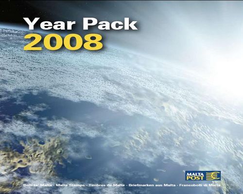 MaltaPost issues year pack with all 2008 stamps