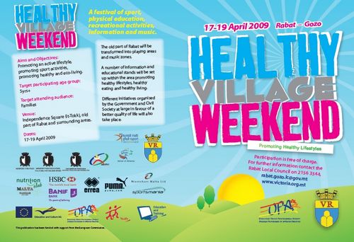 Victoria Healthy Village Weekend to be held