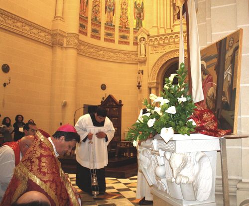 Marian celebration at Ta’ Pinu National Shrine