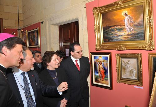 Sacred Art Exhibition inaugurated in Victoria