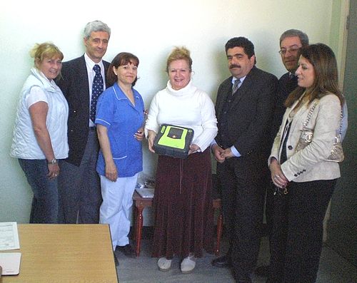 Gozo CCU Foundation donate new Defibrillator