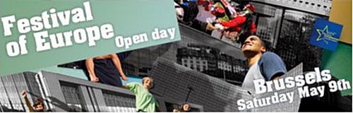 Young Footballers mark Europe Day