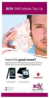 BOV and Vodafone launch competition at the Malta Trade Fair