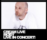 Moby Concert tickets competition with Vodafone online top-up
