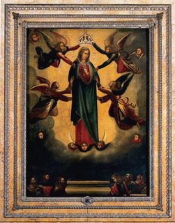 Carcade to Gozo carrying painting of our Lady of Ta' Pinu