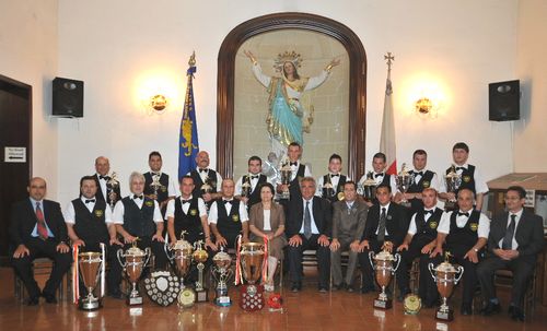 Gozo billiards and snooker club prizewinners