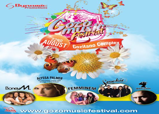 Smokie, Boney M, Feminnem and Dirty South in Gozo