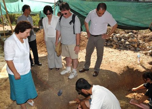 Archaeological excavation works in Mgarr ix-Xini Valley