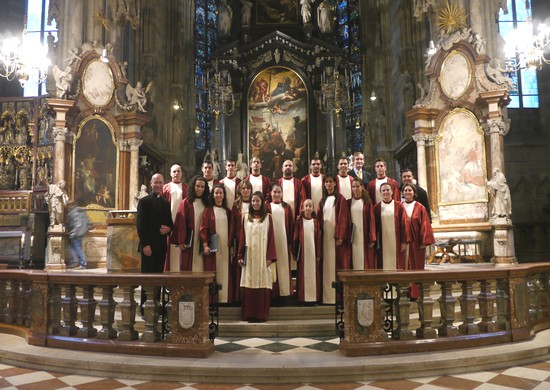 Schola Cantorum Jubilate visits Austrian cities