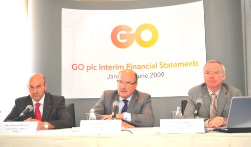 GO interim financial results for first six months of 2009