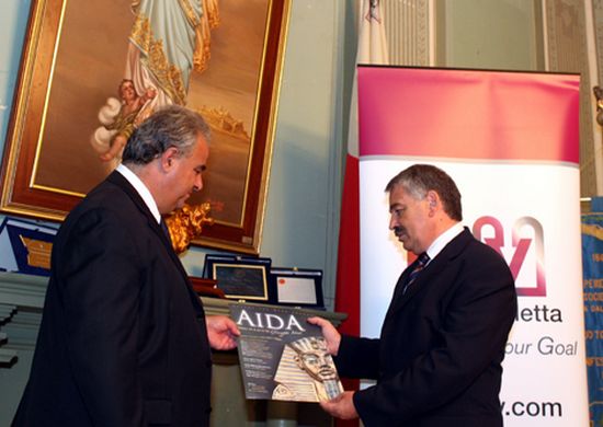 Bank of Valletta supports AIDA at the Aurora Theatre