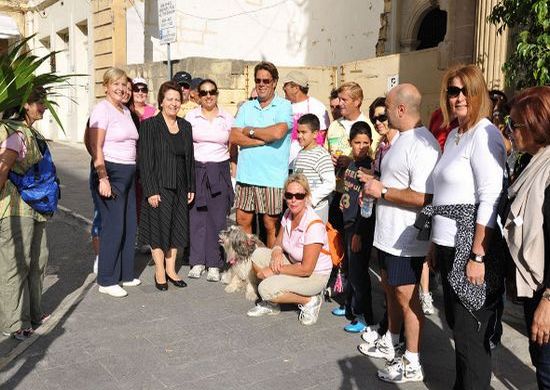 A walk with the Action for Breast Cancer Foundation