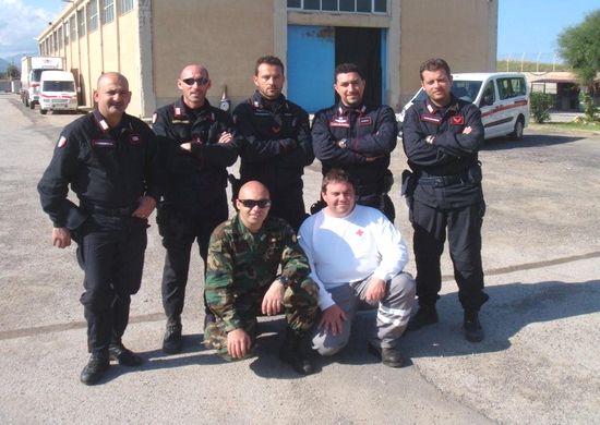 Malta Red Cross Gozo Branch members assist in Sicily