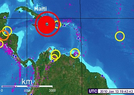 Red Cross appeal for funds for Haiti earthquake
