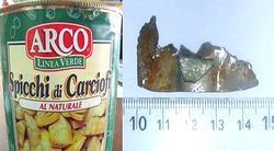 Health notice issued for canned artichoke slices ‘Arco Linea Verde’ Health notice issued for canned artichoke slices ‘Arco Linea Verde’