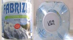 Health notice issued for bottled water brand ‘Fabrizia’