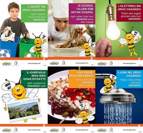 New informational campaign posters launched for eco-Gozo