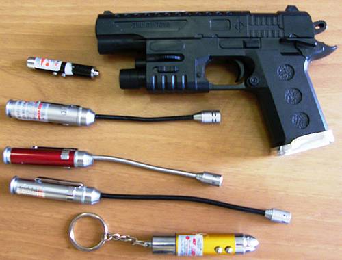 MSA issues stern warning about sale of laser pointers