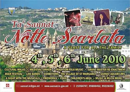 Sannat Local Council organises first ever ‘Notte Scarlata’