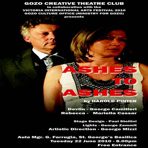 Ashes to Ashes a play with The Gozo Creative Theatre Club