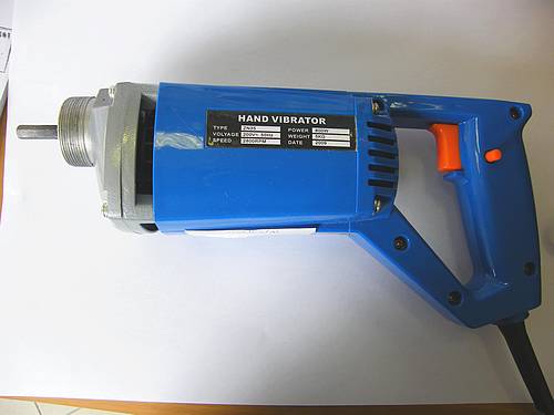 Risk of electric shock from hand held concrete vibrators Risk of electric shock from hand held concrete vibrators