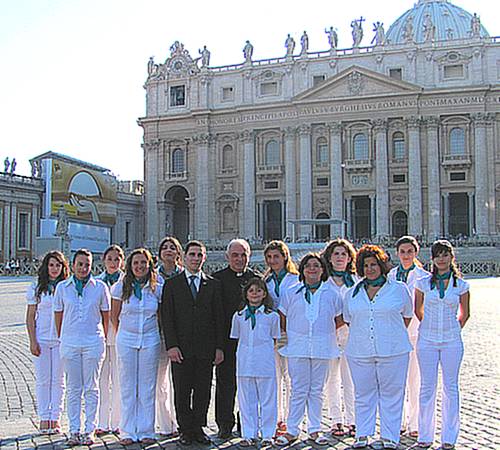 Gozo Cathedral Youth Choir sings Holy Mass at the Vatican