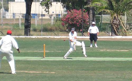 Marsa C.C plays new touring team Lancing Manor C.C