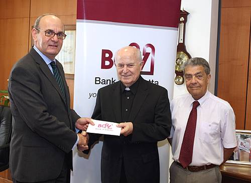Bank of Valletta renews it long-term support to Caritas
