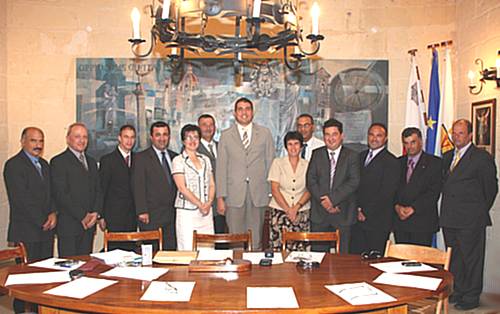 The first official meeting held of the Gozo Regional Council