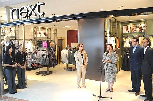 Next outlet inaugurated at the Arkadia Centre in Victoria