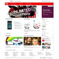 Customers design new the Vodafone web experience