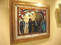 Glass Art Exhibiton of artistic and creative works in Nadur