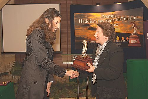 Janet Cordea is Gozo Worker of the Year in Tourism