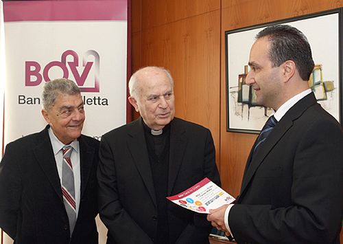Caritas benefits from BOV ‘Cards for Charity’ Campaign